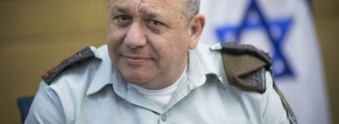 رئيس الأركان الإسرائيلي يجري أول حوار