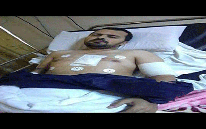 تعرض الناشط احمد المغربي لطعنات نافذة