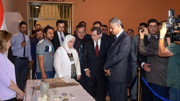 واشنطن تسلم بغداد آثارا كان داعش