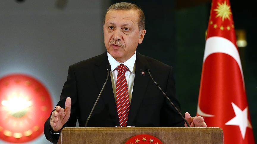 أردوغان: الهجمات الإرهابية في تركيا لا