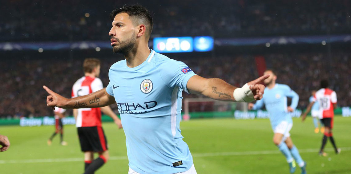 غوارديولا: أرقام أغويرو تتحدث عن نفسها..