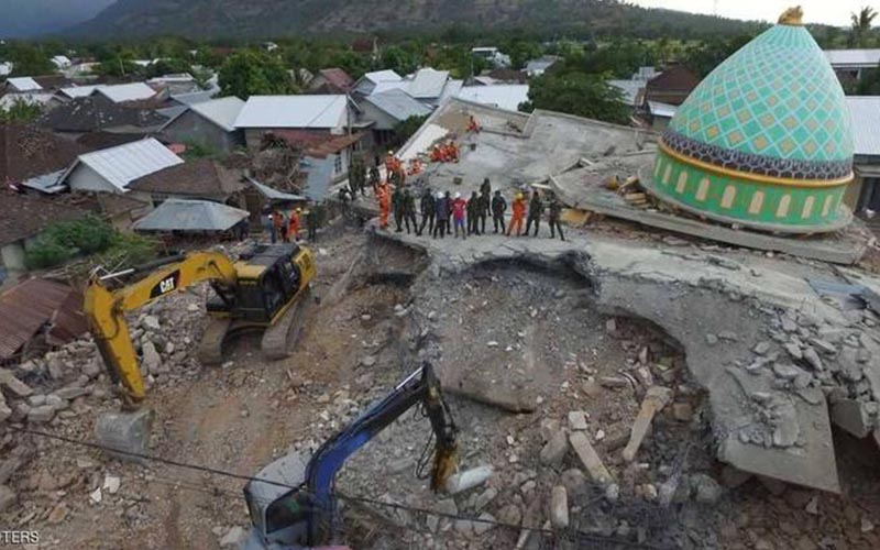 زلزال جديد يضرب إندونيسيا