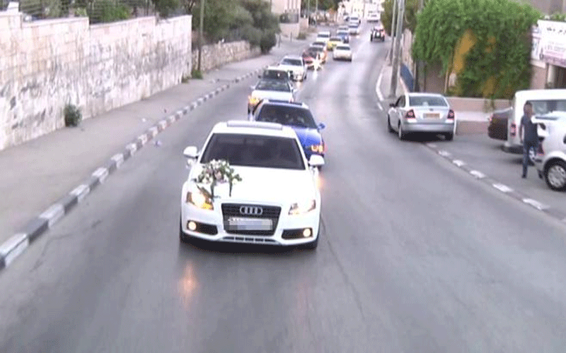 فاردة عرس تعتدي على رجال امن