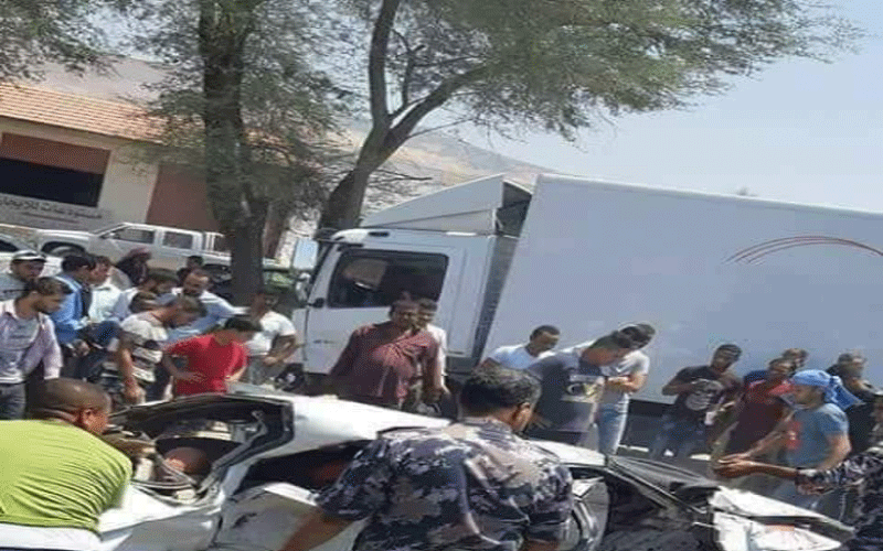 وفاة شخصين وإصابة أخر بحادث تصادم