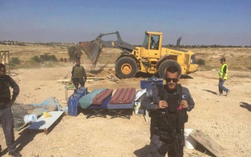 الاحتلال يهدم قرية العراقيب في النقب