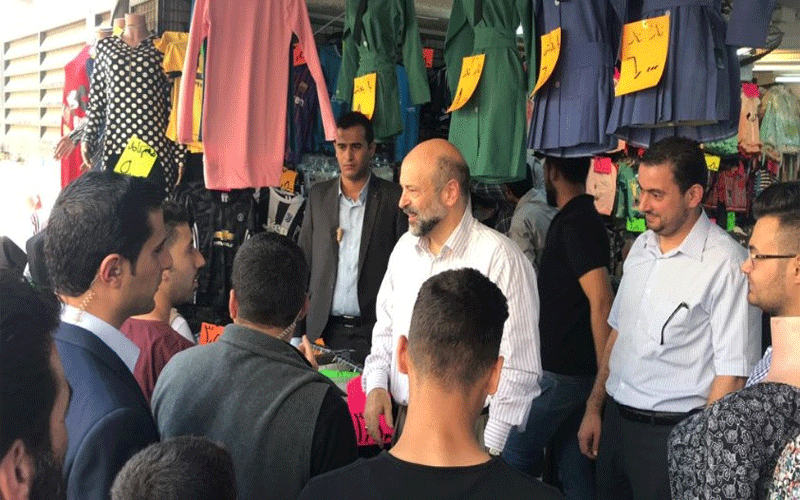 بالصور.. الرزاز في الزرقاء