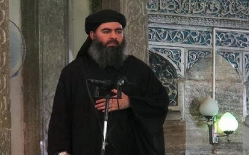 زعيم داعش الإرهابي يدعو أنصاره إلى