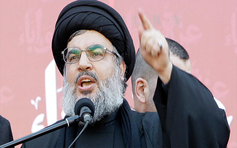 حسن نصرالله يتحدث عن اهمية معبر