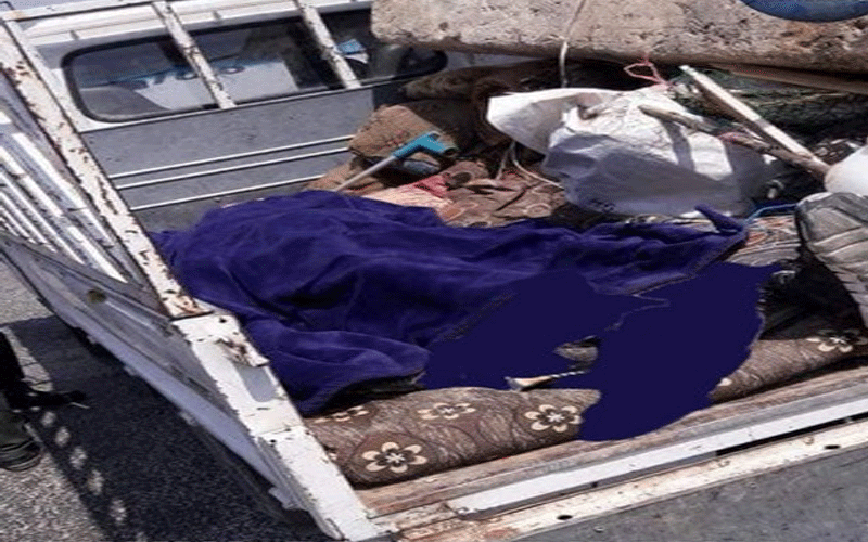 الدوريات الخارجية تتفاجأ بجثة شاب بصندوق