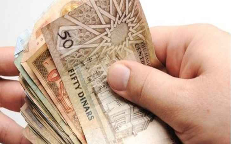 10 مليون دينار رواتب اعتلال شهريا