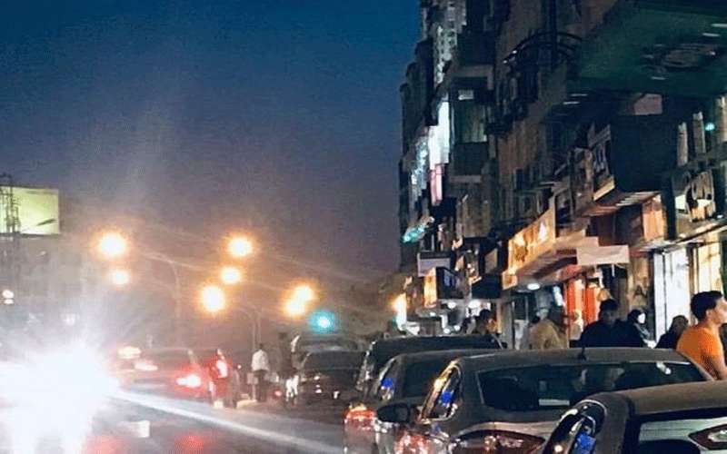 تجار الحسين يطفئون يافطات محالهم احتجاجا