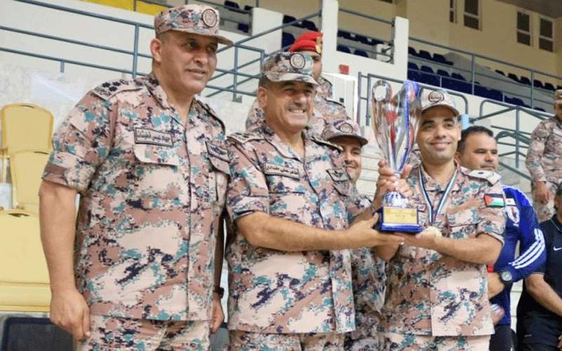 اختتام بطولة القوات المسلحة الأردنية لكرة