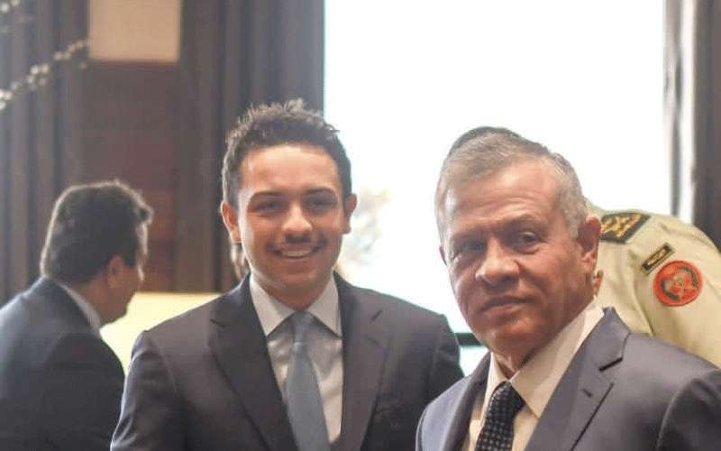 مع جلالة سيدنا