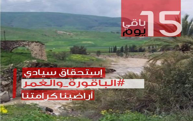 الخارجية: الحكومة ستتخذ القرار بخصوص الباقورة