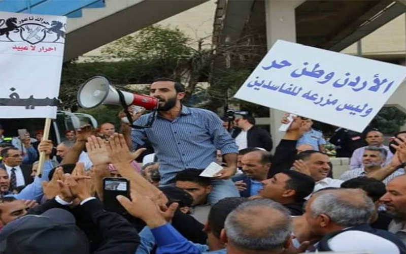 ذيبان.. .اعتقال الناشط صبري المشاعلة