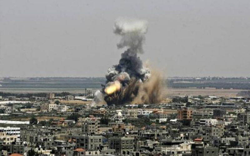 شهيد بانفجار شمال غزة