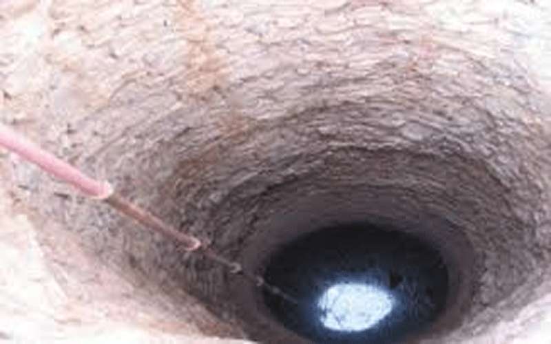 العثور على عظام بشرية داخل بئر