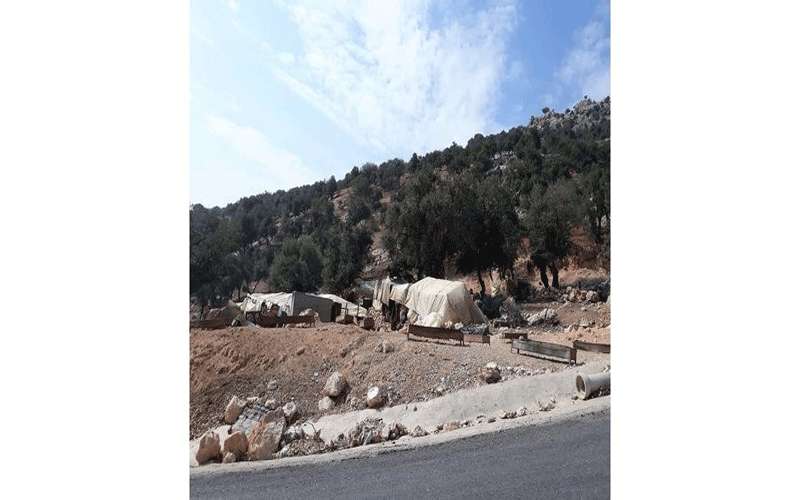 عجلون : ترحيل المواطنين القاطنين قرب