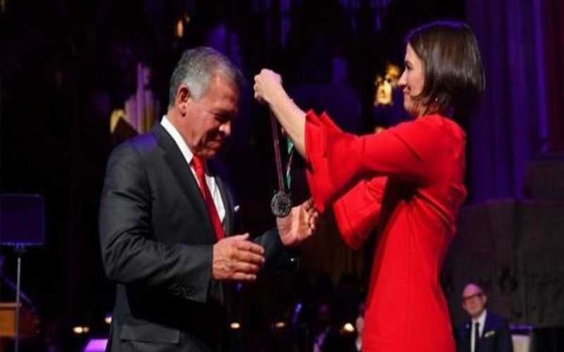 الملك في حفل جائزة تمبلتون يطلب