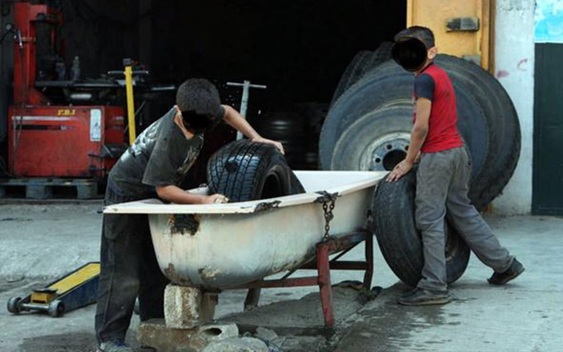 ارتفاع عمالة الأطفال في الأردن إلى