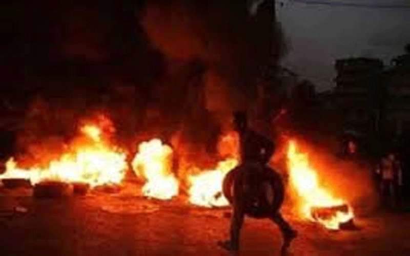 اعمال شغب في سوف وإغلاق طرق