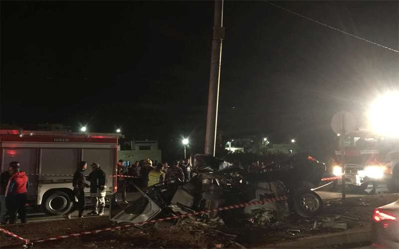 وفاة سيدة وإصابتان في تصادم 4