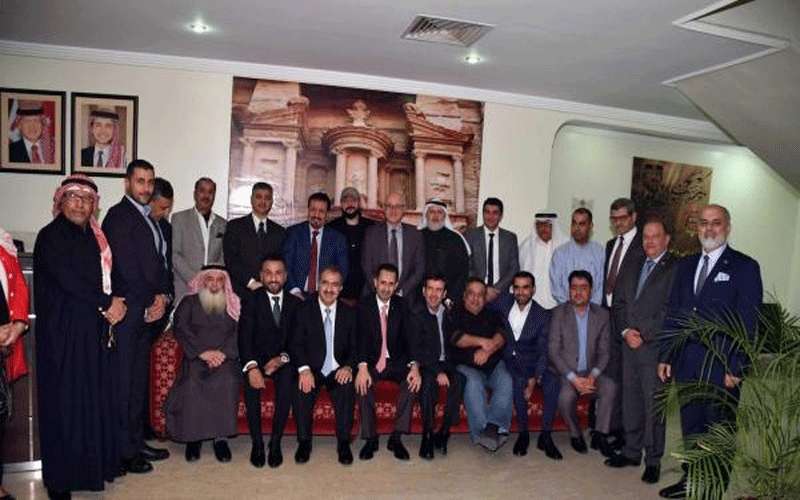 الوفد الإعلامي الأردني يلتقى جاليتنا بالكويت