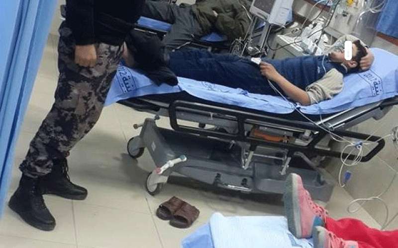 (5) إصابات بالاختناق أثر تسرب غاز