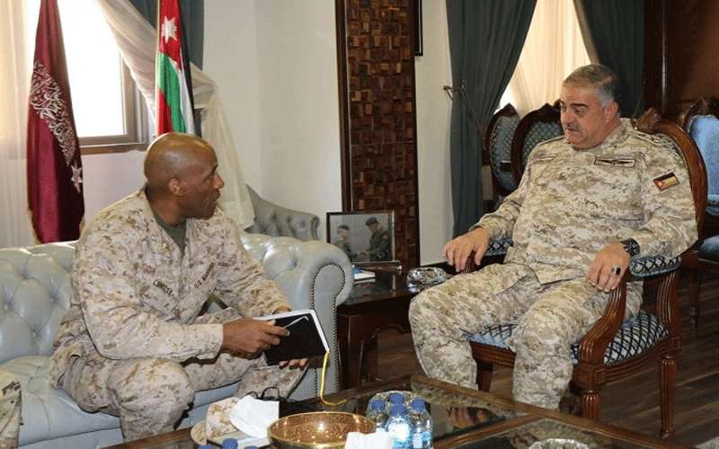 فريحات يستقبل وفدا عسكريا أميركيا