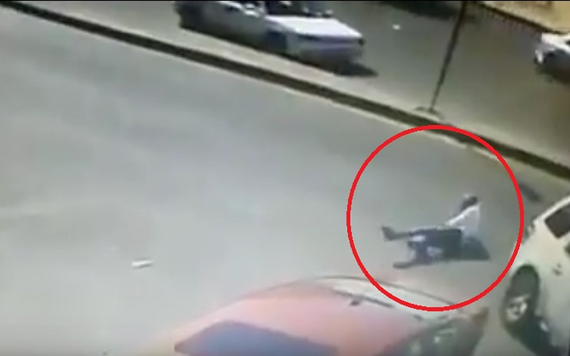 القبض على شخص افتعل حوادث دهس