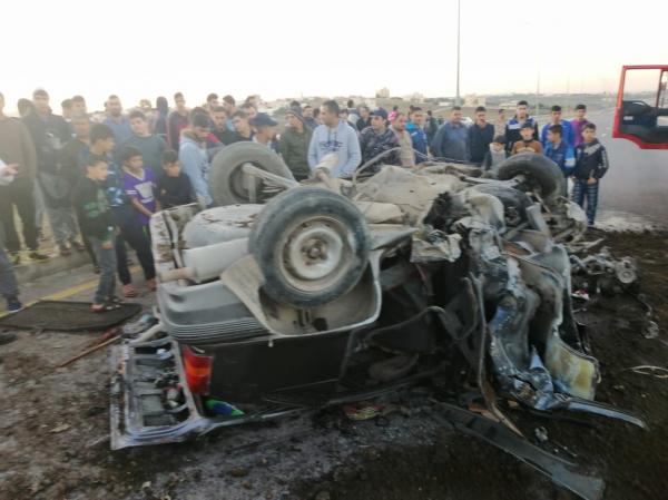 وفاة ثلاثة أشخاص وإصابة أربعة آخرين
