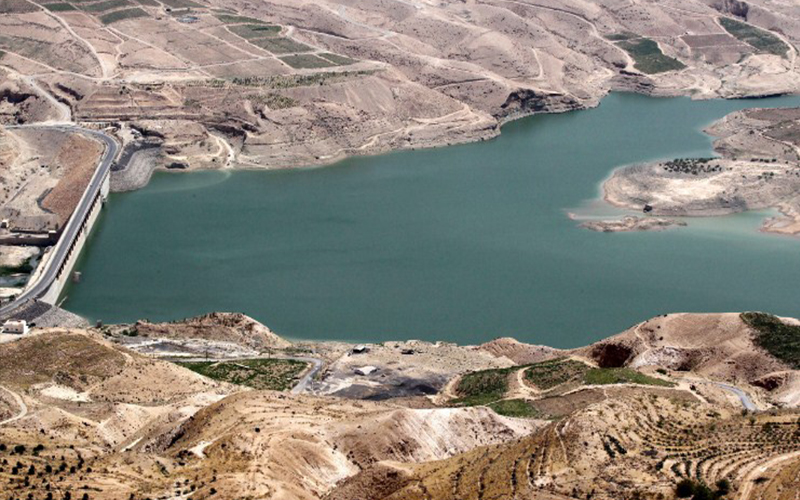 95.8 مليون متر مكعب حجم المياه