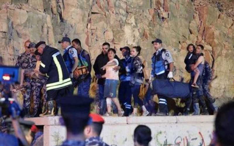 الحكومة تحيل تقارير فاجعة البحر الميت