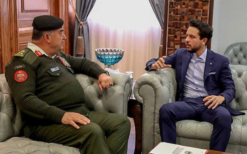 ولي العهد يلتقي فريحات .. ماذا