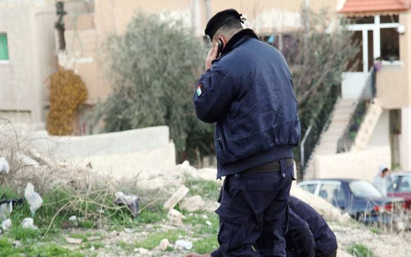 العثور على قذيفة قديمة في مادبا