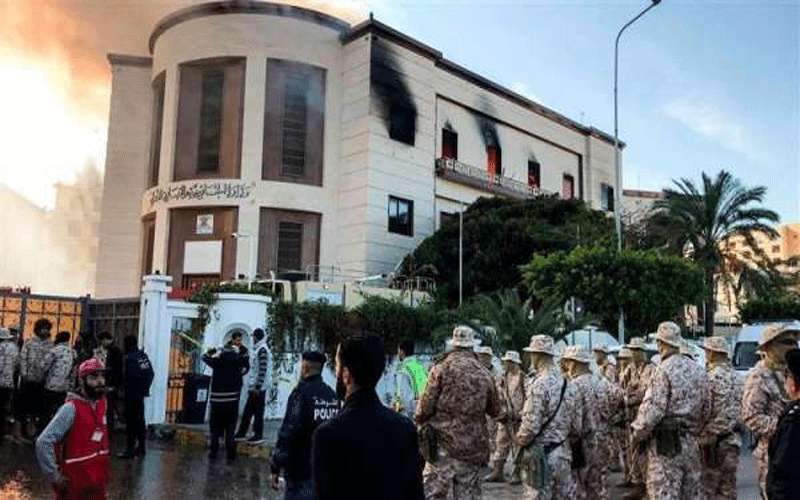 الحكومة تدين الهجوم الإرهابي على الخارجية