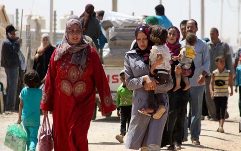 عودة 507 لاجئا سوريا لبلادهم خلال