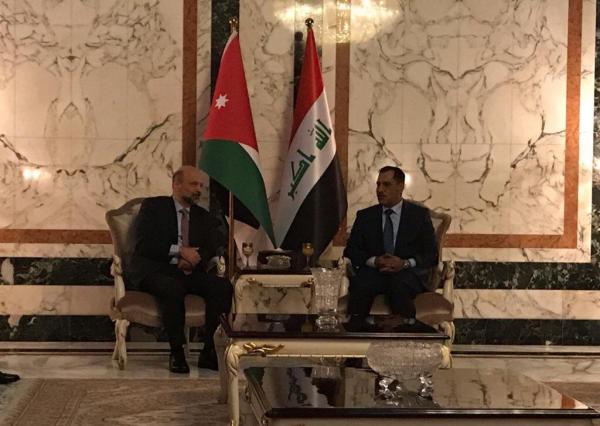 الرزاز يصل بغداد في زيارة رسمية