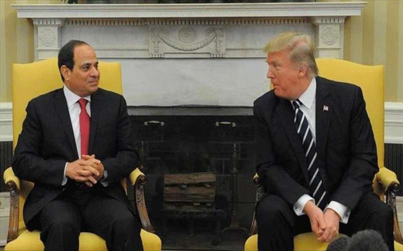 ترامب يشيد بالسيسي مع افتتاح مصر