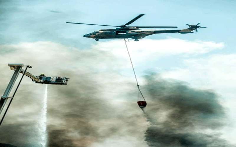 طائرة إطفاء تابعة للدفاع المدني ستشارك