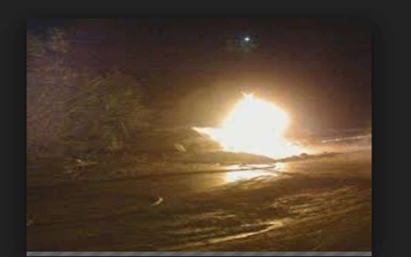 اصابة شخصين اثر انفجار داخل شاليه