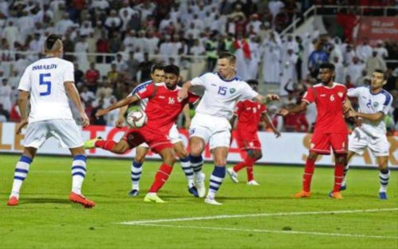 عمان تخسر أمام أوزبكستان بكأس آسيا