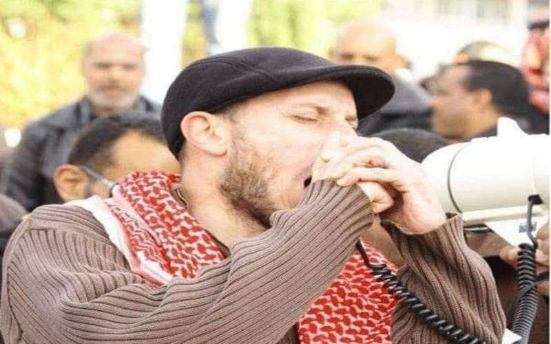 سلسلة بشرية للافراج عن رامي سحويل