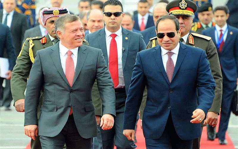 أسباب زيارة السيسي إلى الأردن