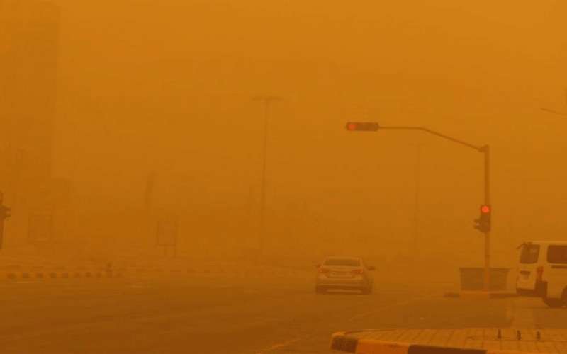 غبار كثيف بأجواء الاردن خلال الساعات