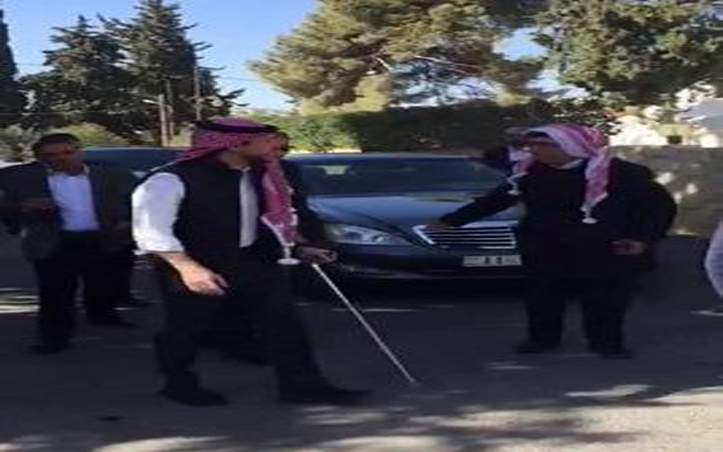 فيديو.. وصول ولي العهد إلى السلط