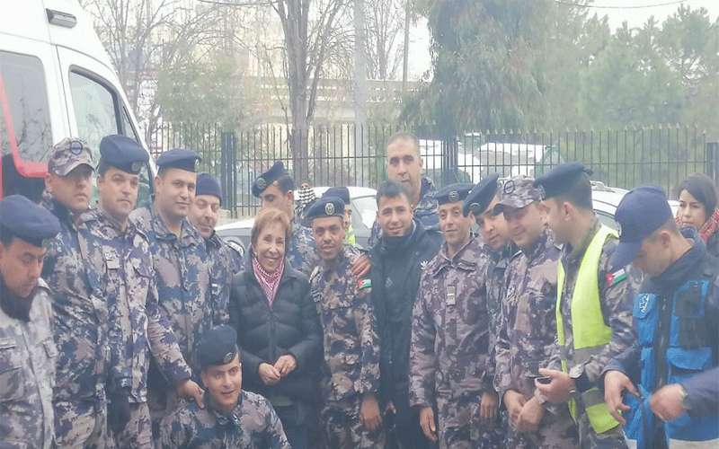 الأميرة بسمة بنت طلال تزور مركز