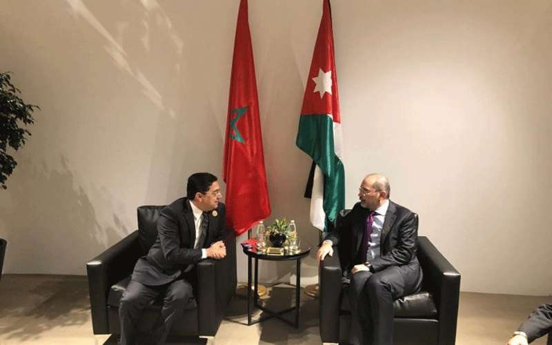 الصفدي يلتقي عددا من وزراء الخارجية