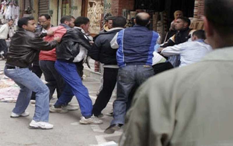مشاجرة عنيفة في وسط البلد: إشهار
