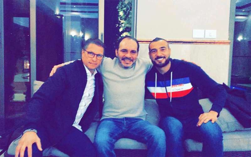 عامر شفيع في ضيافة الأمير علي